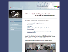 Tablet Screenshot of graefe-spezialoptik.de
